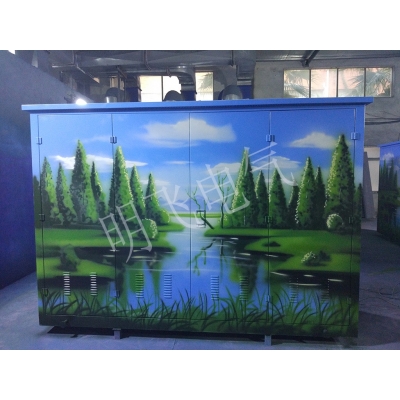 歐式殼體|歐變殼體|顏色：彩繪|景觀